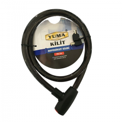 Yuma Ym-746 150 Cm 20 Mm Bisiklet / Motorsiklet Kilidi Yuma Ym-746 150 Cm 20 Mm Bisiklet / Motorsiklet Kilidi