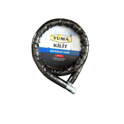 Yuma Ym-752 Motorsiklet Kilidi Anahtarlı Körüklü Siyah ( Boy : 120cm-çap : 22mm ) Yuma Ym-752 Motorsiklet Kilidi Anahtarlı Körüklü Siyah ( Boy : 120cm-çap : 22mm )
